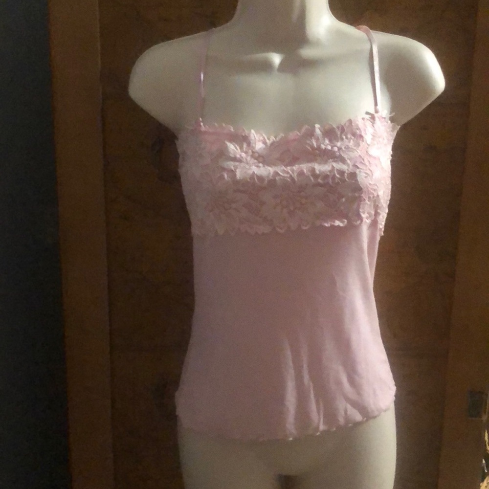 Lace tank or under top
